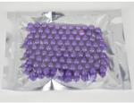  Polisztirol golyó kicsi csillámos - SÖTÉTLILA