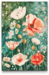  Gyémántszemes kirakó - Tavaszi virágok Méret: 40x60cm, Keretezés: Műanyagtáblával, Gyémántok: Kerek