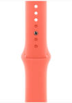 Apple Watch 46mm Sport Band: Tangerine Sport Band - S M (SEASONAL) (mdt54zm/a)