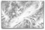  PontPöttyöző - űrköd 2 Méret: 40x60cm, Keretezés: Kartonlemezen, Szín: Kék