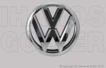 VW Caddy 2010-2015 - Embléma VW első (króm/fekete) (OE)