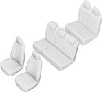 UMBRELLA Set Huse Scaun Umbrella Pentru Dacia Logan Mcv 7 Locuri 2004-2013 (bancheta Fractionata) Tip 2 Cu Tetiere In Forma De L - butoanevw