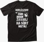 Los Polos Horgászom csak akkor zavarj ha sört hoztál horgász póló