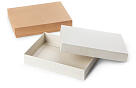 Fedeles ajándékdobozok 215x155x40 mm, barna, 10 db