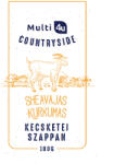 Multi 4U countryside kecsketej szappan sheavajas-kurkumás 100 g - vegyesbolt