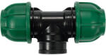 TOYA Conector dublu pentru tevi PE 25x25 mm (88855)