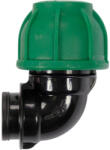 TOYA Conector pentru tevi PE 90° 25 mm x 1/2" F (88872)
