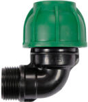 TOYA Conector pentru tevi PE 90° 32 mm x 1" M (88916)