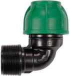 TOYA Conector pentru tevi PE 90° 32 mm x 1/4" M (88917)