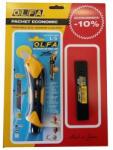 OLFA Set cutter 18 mm OLFA L-1 cu 10 lame LB-10 (L1/LFB/LB-10)