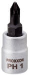 PROXXON Chei tubulare cu varf de surubelnita PH 1/4" PROXXON Industrial (Numar: 1) (23730) Cheie tubulara