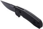 SOG KNIVES Cutit pliabil SOG-TAC XR Blackout 12-38-01-41, lama Clip Point CRYO D2 Black TiNi, XR Lock, Flipper, Thumb Stud, maner G10 Black, EDC Tactical (12-38-01-41)