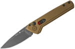 Buck Knives SUA Briceag automat de vanatoare Buck Deploy Auto Sniper 0838BRS1-B, otel S35VN, maner aluminiu, Button Lock (0838BRS1-B)