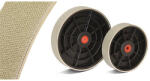 CabKing Disc cu tambur de otel 6" diamantat texturat pentru polizare minerale/sticla pentru polizorul CabKing (Granulatie: 220) (GWT6-220)