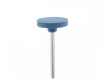NIQUA Piatra polizor din plastic rotunda cu ax pentru bijutieri, Niqua (Granulatie: Medie) (06 011 004)