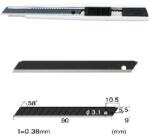 NT Cutter Set Cutter / cutit utilitar mic serie BLACK & WHITE -NT Cutter - 9mm + 10 lame de schimb (MNCR-A1+BA-13P)