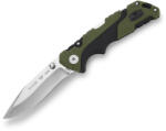 Buck Knives SUA Briceag de vanatoare Buck Pursuit Small 0661GRS-B, otel 420HC, maner Versaflex verde, Lockback (0661GRS-B)