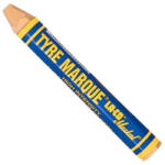 MARKAL Marker vopsea solida pentru marcarea temporara pe anvelope TYRE MARQUE, Markal (Culoare: Alb) (51420)