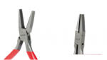 NIQUA Cleste plat semicircular cu 2 arcuri 130mm pentru bijutieri, ANTILOPE, Niqua (04 038 131) Cleste