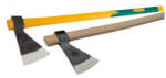 BR Rinaldi 302-0S Topor tip american nr 0 cu coada de lemn impanata, Rinaldi (Lungime coada: 50 cm) (302-0S50)