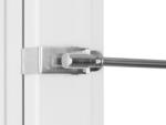 RENA Bară Vitraj Extensibilă Metal Crom Lucios 75-125 Cm (mkalu75125sr)