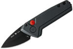 Buck Knives SUA Briceag automat de vanatoare Buck Mini Deploy Auto Burnt 0839GYS1-B, otel S35VN, maner aluminiu, Button Lock (0839GYS1-B)