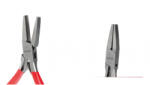 NIQUA Cleste semirotund concav cu 2 arcuri 130mm pentru bijutieri, ANTILOPE, Niqua (04 039 131) Cleste