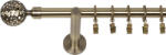 RENA GALERIE METAL AUR ANTIC SIMPLĂ 19 MM MOON : Lățime galerii (cm) - 180 (REN-NOW-ZAT-KAZ-POJ-180) Suport draperie