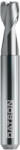 Datron Freza de adancime si raza, 2 caneluri, Datron 0068080K, R 1.0, 8.0x12.0x8.0mm (0068080K)