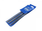 Niqua Set 3 pile de precizie cu maner din otel pentru bijutieri, 215mm, ANTILOPE, Niqua (Dantura: 0) (09 051 000) Pila