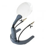 Carson Lupa hands-free HelpingHands, putere 2x cu cleme reglabile - Carson (GN-88)