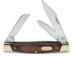 Buck Knives SUA Briceag de buzunar Buck Stockman 0371BRS-B, 3 lame, maner lemn si alama (0371BRS-B)