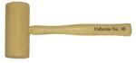 C. S Osborne & Co Ciocan tip mallet din lemn Hickory Osborne pentru pielarie si marochinarie (Numar: 2) (90-2) Ciocan