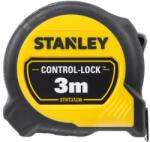 STANLEY STHT37230-0, Ruleta 3m CONTROL-LOCK, BladeArmor®, protectie din cauciuc, carlig muti-prindere, 3m x 19mm (STHT37230-0)