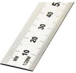 Hedue Rigla din inox 500 mm Hedue pentru masurare si trasare (B105)