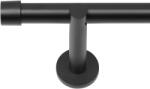 RENA GALERIE METAL NEGRU MAT SIMPLĂ 25 MM LOFT : Lățime galerii (cm) - 360 (REN-K25-LOF-CMT-POJ-360) Suport draperie
