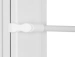 RENA Bară Vitraj Extensibilă Pcv Albă 75-125 Cm (mkpcv75125bi)