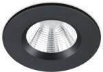 TRIO Zagros fekete-fehér LED beépíthető lámpa (TRI-650710132) LED 1 izzós IP65 (650710132)