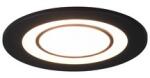 TRIO Core fekete-fehér LED beépíthető lámpa (TRI-652510132) LED 1 izzós IP20 (652510132)