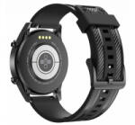 gigapack Pótszíj (univerzális, 22 mm, szilikon, állítható, karbon minta) FEKETE [Honor Watch GS 3]