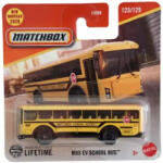 Mattel Matchbox MBX EV School Bus (Amerikai iskolabusz) kisautó (JBR31) - morzsajatekbolt