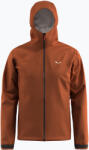 Salewa férfi esőkabát Puez Aqua 4 PTX 2.5L bombay brown/0910