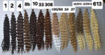  Brazil göndör haj, 100 g 60 cm 1-2-4-8b-10-33-30b-t30/60-24-27-t6/613-t27/613-613