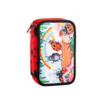 DACO Penar neechipat cu 3 fermoare Daco PE3020, Motiv ladybug (PE3020) Penar