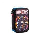 DACO Penar neechipat cu 3 fermoare Daco PE3033, Motiv bikers (PE3033) Penar