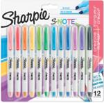 Sharpie S-Note 2: 1 lettering 12 db-os vízbázisú marker (NSH2138233) (NSH2138233) - megaplace
