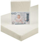 Eko Vízálló gumis lepedő Jersey bézs 120x60 cm - pepita