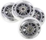 Nils Extreme készlet - PU kerekek 80x24 (4 db) fehér + ABEC 7 csapágyak (8 db) (16-32-011)