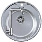 Artenova AD 50+SAP4-B090 - Artenova AD 50 rozsdamentes mosogató 500X500 + ZEGOR rozsdamentes szögletes konyhai csaptelep (AD 50+SAP4-B090)