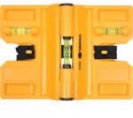 TOYA mágneses sarok vízmérték oszlopvízmérték ABS műanyag (16012) - kellegyszerszam